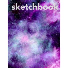 Starseven Sketchbook: Space Sketchbook For Drawing, Doodling Or Sketching: 120PAGES, 8.5" x 11" ( Blank Paper