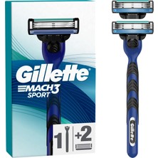 Gillette Mach3 Start Tıraş Makinesi + Yedek Tıraş Bıçağı Ergonomik Tasarım ile Hassas Tıraş Deneyimi