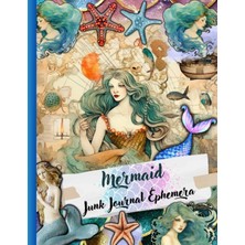 Starseven Independently Published Mermaid Junk Journal Ephemera: A Variety Of Decorative Ephemera Pieces On T
