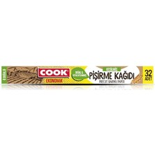 Starseven Cook Eko Doğal Kesilmiş Pişirme Kağıdı, 32 Yaprak