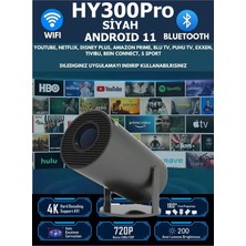 SHC4200 Full LED Projeksiyon 1920X1080 Çözünürlük 10000:1 Kontrast USB Siyah
