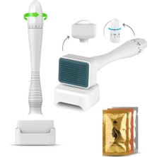 Starseven 140 Titanyum Iğneli Ayarlanabilir Iğne Ölçülü (0.25-3.0mm) Dermastamp -Serum Seti Hediyeli-