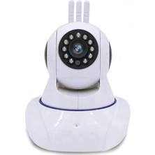 Uravas Store Gece Görüşlü Hd 360 Derece Wifi Ip Kamera Bebek Kamerası