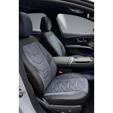 Kurra Store Volkswagen Passat 1.6 Tdi Bmt 120 Highline 2015 Arenza Lüks Serisi Uyumlu Kumaş Oto Koltuk Kılıfı Füme