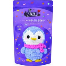 SHC4200 Yeni Başlayanlar Için Penguen Amigurumi Örgü Kiti