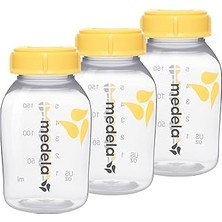 Starseven Medela 3'lü Anne Sütü Saklama Şişe Seti - Bpa Içermez - 3 x 150 ml