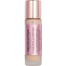Starseven Revolution Beauty London Conceal & Define Yağsız Fondöten F5
