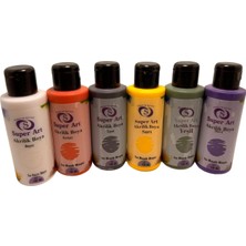 Starseven Superart Akrilik Boya Seti 6'lı 6X100 ml