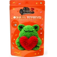 SHC4200 Yeni Başlayanlar Için Kurbağa Amigurumi Örgü Kiti