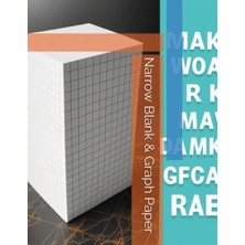 Starseven Independently Published Narrow Blank & Graph Paper