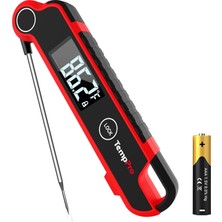 Starseven Thermopro TP620 Su Geçirmez Dijital Gıda Termometresi, 2 Saniyede Anında Okuyan Hareket Sensörlü Dö