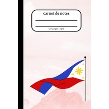 Starseven Carnet De Notes: Carnet De Notes Esthétique À Larges Lignes 6x9 Pouces (Superior Philippines Cover