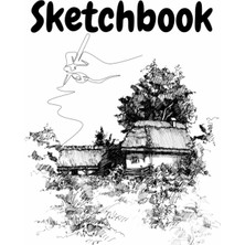 Starseven Sketchbook: 8.5X11 Inch With 120 White Pages With Thin Border