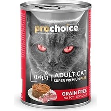 Starseven Prochoice Yetişkin Kediler Için, Tahılsız, Kuzu Etli Ezme, 400 G x 12 Adet