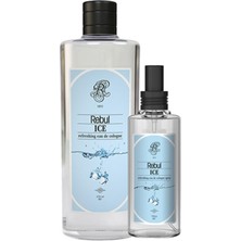Starseven Rebul Kolonya Ice, 250 ml + 100 ml Sprey Cam Şişe Set, Buz Ferahlığı