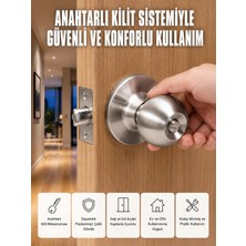SHC4200 Estetik Güvenli Topuzlu Kapı Kilidi