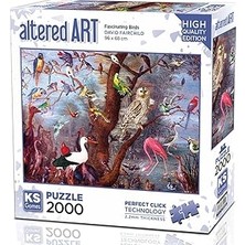 Starseven 22515 Fascinating Birds 2000 Parça Puzzle -Ks Puzzle