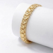 Moncuk Design Facetta 24K Gold Kaplama 8 mm Kadın Bileklik 3351KBV5D6