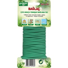 Starseven Gardener 3010 Bağlaç, Çok Amaçlı Yumuşak Bağlama Teli - 3mm x 8m