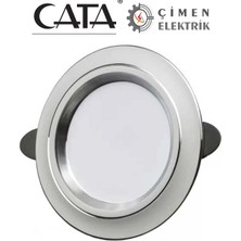 SHC4200 Cata Ct 5257 Beyaz Kasa Zebra LED Spot 6W 3 Renkli