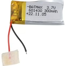SHC4200 601430 3.7 Volt 300 Mah Lityum Polimer Pil