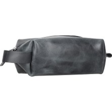 Starseven Plm Eve Deri Makyaj Çantası Xlarge TN26 Space Black