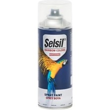 Starseven Selsil Rainbow 400 ml Sprey Boya Siyah Parlak