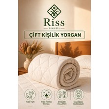 Riss Tekstil Çift Kişilik %100 Merinos Kuzu Yünü Yorgan ( 195cm X 215cm ,3500gr )