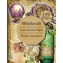 Starseven Independently Published Witchcraft Junk Journal Pages & Ephemera | 139 Illustrationen Von Witchy El