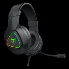 Uravas Store T-Dagger T-RGH306 Axls 7.1 Surround Sound Renkli Aydınlatma 2.10MT USB Kablolu Mikrofonlu Gaming KULAKLIK(1923)