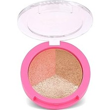 Starseven Miss Beauty Glow Baked Trio Aydınlatıcı Palet