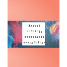 Starseven Independently Published Expect Nothing Journal - Graph Paper