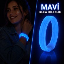 SHC4200 Kalın Glow Bileklik – Kırılarak Yanan Parti Festival Bilekliği