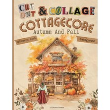 Starseven Independently Published Cut Out & Collage Cottagecore Autumn And Fall Ephemera Book For Junk Journa