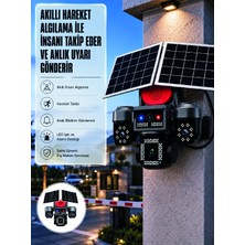 Starseven Aov Sürekli Kayıt Destekli 4g Dış Ortam Güvenlik Kamerası