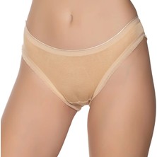 Gümüş 6056 12'li Kadın Likralı Fırfır Paça Bikini