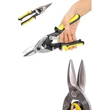 Starseven Teneke Sac Kesme Makası, 10 Inç Çelik Makası, Köşebent Makası
