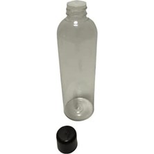 Starseven 400 ml Plastik Şeffaf Kolonya Şişesi