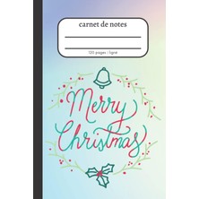 Starseven Carnet De Notes: Carnet De Notes Esthétique À Larges Lignes 6x9 Pouces (Superior Merry Christmas Co