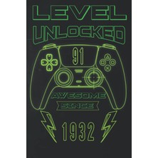 Starseven Level 91 St Unlocked Awesome Since 1932: 91 St January Birthday Gifts | Motivational Quotes | Happy