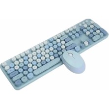 Akıllı Bayi Sweet Renkli Klavye Mouse Set Aby
