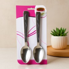 Uravas Store 6'lı Metal Yemek Kaşığı Seti