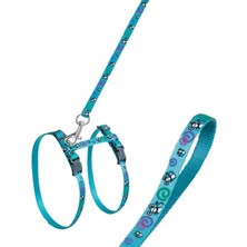 Starseven Karlie Evcil Hayvan Tasması+Uzatma 120 Cm, Turkuaz