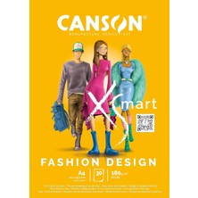 Starseven Canson Xsmart Çizim Kağıdı, Beyaz, Düz, 180 G/m², Uzun Taraflı, A4-21 x 29,7 Cm, Beyaz, 30 Yaprak