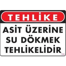 Starseven Katar Asit Üzerinde Su Dökmek Tehlikelidir