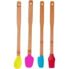 Starseven Bambum Zolly 4 Parça Spatula Seti Büyük