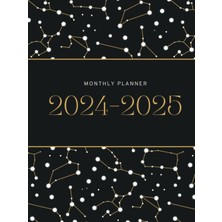 Starseven 2024-2025: Two Year Monthly Calendar Planner From January 2024 To December 2025 With Budget Tracker