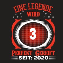 Starseven Eine Legende Wird 3 Perfekt Gereift Seit 2020: Cooles Geschenk Zum 3. Geburtstag Geburtstagsparty G