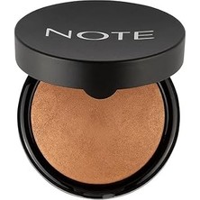 Starseven Note Cosmetics Baked Blusher 05 Mocha Taste Işıltılı Fırınlanmış Toz Allık