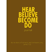 Starseven Hear Become Believe Do Journal